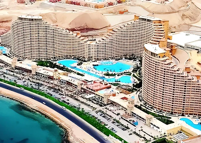 بورتو السخنة- الحدائق المعلقة- Porto Elsokna -hanging Gardens شاليه *